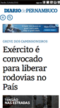 Mobile Screenshot of diariodepernambuco.com.br